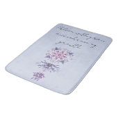 Bloeiende sereniteit Mandala Bath Mat (Gekanteld)