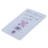 Bloeiende sereniteit Mandala flexibele magneet (Linkerzijde)