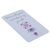 Bloeiende sereniteit Mandala flexibele magneet (Rechterzijde)