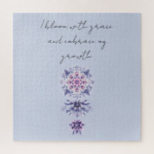 Bloeiende sereniteit Mandala puzzel