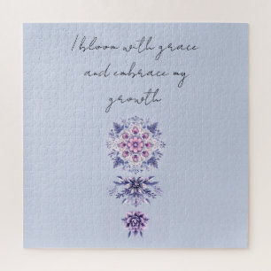 Bloeiende sereniteit Mandala puzzel Legpuzzel