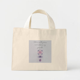 Bloeiende Serenity Mandala Canvas tas