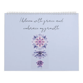 Bloeiende Serenity Mandala Kalender