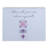 Bloeiende Serenity Mandala Kalender (Hoes)