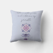 Bloeiende Serenity Mandala Sierkussen (Achterkant)