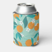 Bloeiende sinaasappels, bladeren,  kunst. blikjeskoeler (Blikje Achterkant)