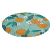 Bloeiende sinaasappels, bladeren,  kunst. snijplank (Hoek)