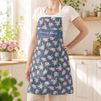Bloeiende smaken. All-Over Print Schort