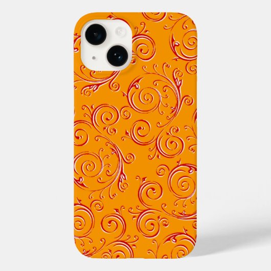 Bloeiende Spiraal Case-Mate iPhone Case (Achterkant)