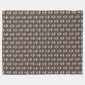 bloeiende spirit fleece deken (Voorkant (Horizontaal))