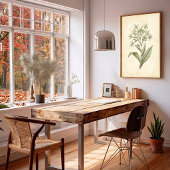 Bloeiende Tabak Botanische Muurkunstprint Poster