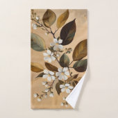 Bloeiende tak 10 badhanddoeken bad handdoek (Handdoek)