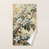 Bloeiende tak 12 badhanddoeken bad handdoek (Handdoek)