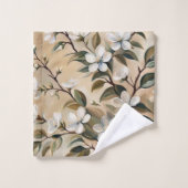 Bloeiende tak 13 badhanddoeken bad handdoek (Wasdoekje)