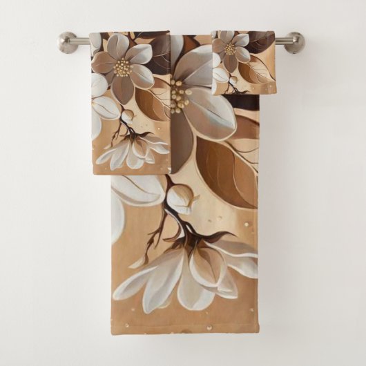 Bloeiende tak 16 badhanddoeken bad handdoek (Insitu)