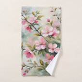 Bloeiende tak 2 badhanddoeken bad handdoek (Handdoek)