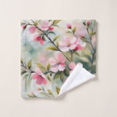Bloeiende tak 2 badhanddoeken bad handdoek (Wasdoekje)