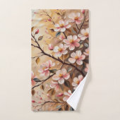 Bloeiende tak 3 badhanddoeken bad handdoek (Handdoek)