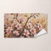 Bloeiende tak 3 badhanddoeken bad handdoek (Handdoek)