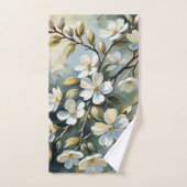 Bloeiende tak 4 badhanddoeken bad handdoek (Handdoek)