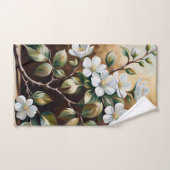 Bloeiende tak 5 badhanddoeken bad handdoek (Handdoek)