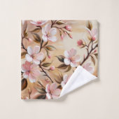 Bloeiende tak badhanddoeken bad handdoek (Wasdoekje)