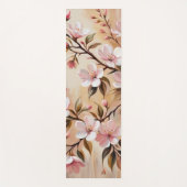 Bloeiende tak badhanddoeken yogamat (Voorkant)