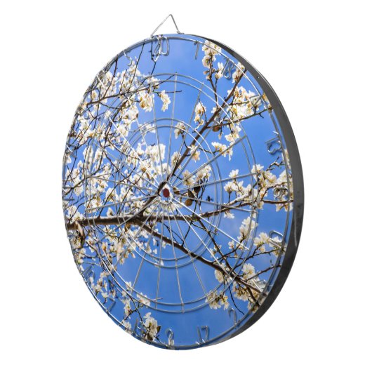 bloeiende tak dartbord (Voorkant Rechts)