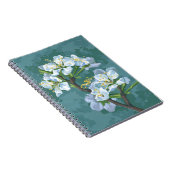 Bloeiende tak van de appelboom notitieboek (Rechterzijde)