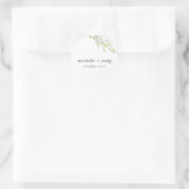 Bloeiende takken begunstigen Stickers - Limoen (Tas)