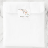 Bloeiende takken begunstigen Stickers - Sinaasappe (Tas)