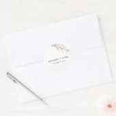 Bloeiende takken begunstigen Stickers - Sinaasappe (Envelop)