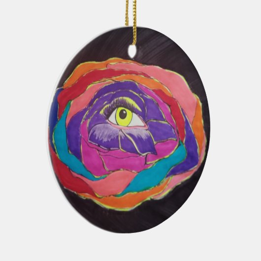 bloeiende topkwaliteit keramisch ornament (Rechts)