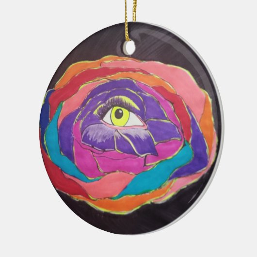 bloeiende topkwaliteit keramisch ornament (Links)