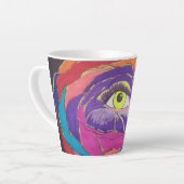 bloeiende topkwaliteit latte mok (Linkerhoek)