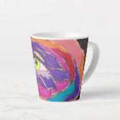 bloeiende topkwaliteit latte mok (Rechterhoek)