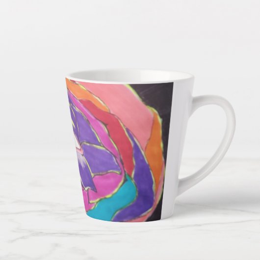 bloeiende topkwaliteit latte mok (Rechts)