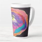 bloeiende topkwaliteit latte mok (Rechterhoek)