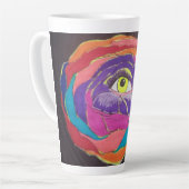 bloeiende topkwaliteit latte mok (Linkerhoek)