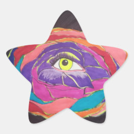 bloeiende topkwaliteit ster sticker