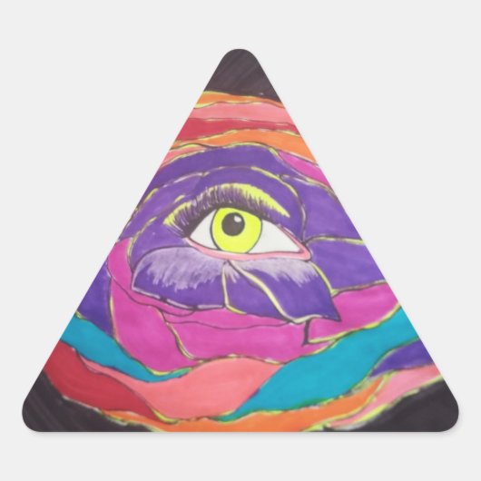 bloeiende topkwaliteit sticker (Voorkant)