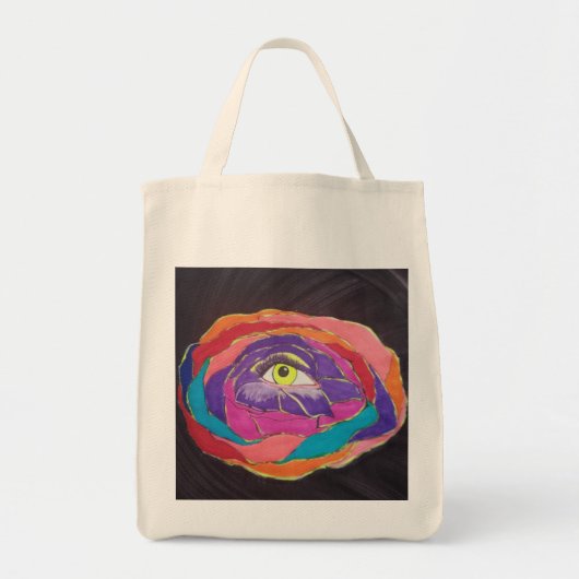 bloeiende topkwaliteit tote bag (Voorkant)