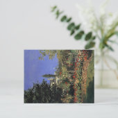 Bloeiende tuin in Sainte Adresse - Claude Monet Briefkaart (Staand voorkant)