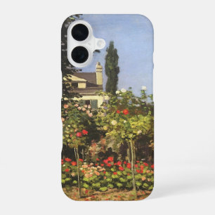 Bloeiende tuin in Sainte Adresse door Claude Monet iPhone 16 Hoesje