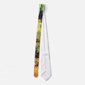 Bloeiende tuin met pad, Vincent van Gogh Stropdas (Achterkant)