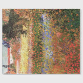 Bloeiende tuin, Vincent van Gogh. Cadeaupapier (Vlak)
