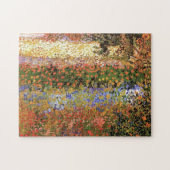 Bloeiende tuin, Vincent van Gogh. Legpuzzel (Horizontaal)