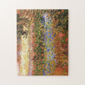 Bloeiende tuin, Vincent van Gogh. Legpuzzel (Verticaal)