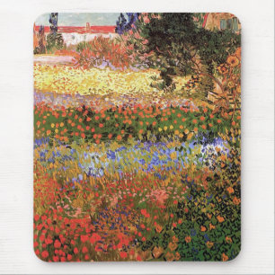 Bloeiende tuin, Vincent van Gogh. Muismat