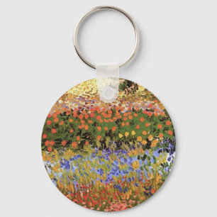 Bloeiende tuin, Vincent van Gogh. Sleutelhanger